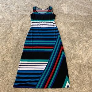 Multicolor maxi dress